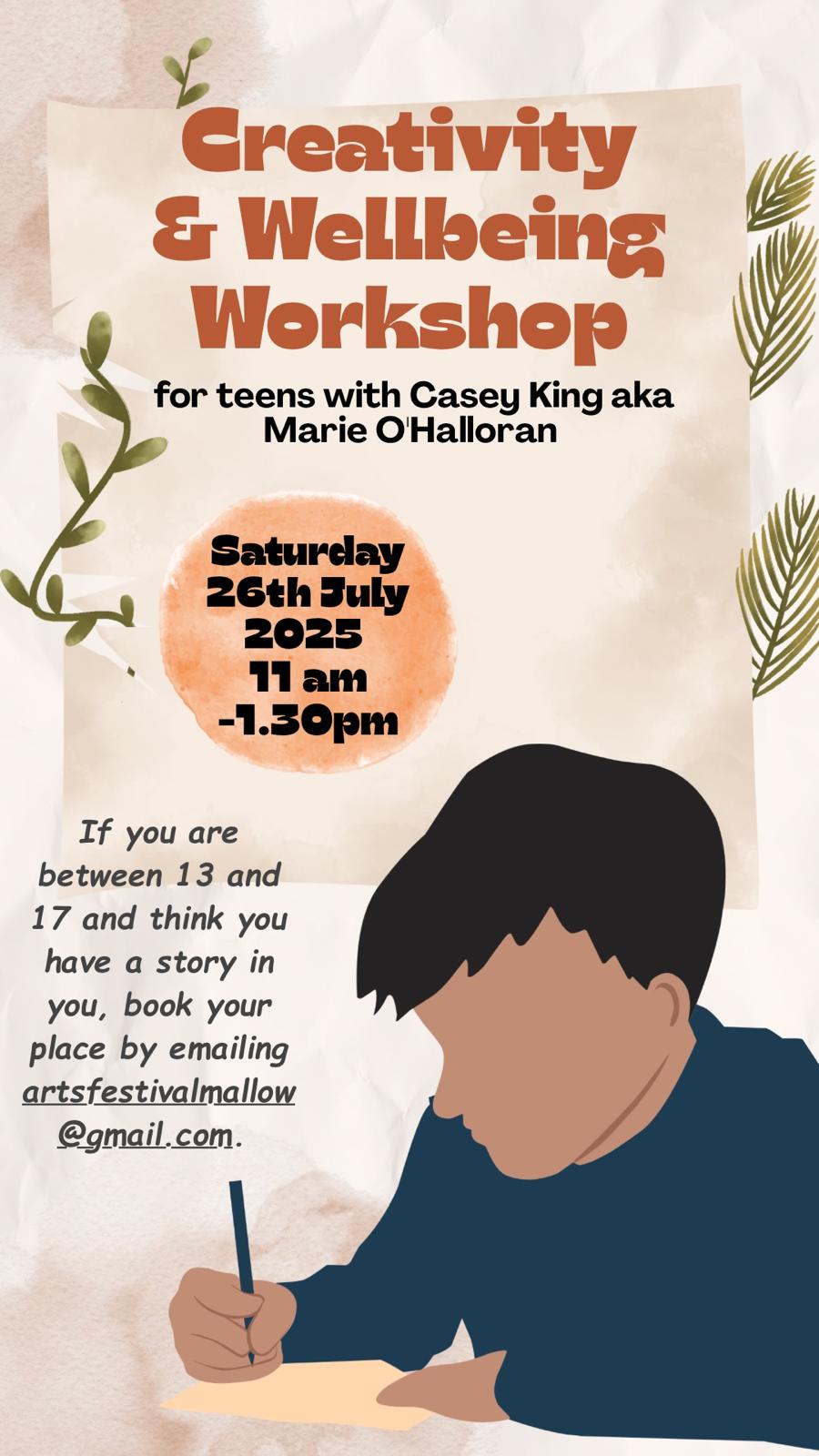 Creativity & Wellbeing&nbsp;Workshop